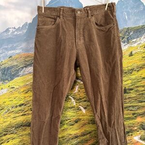 Men's Organic Cotton Corduroy Jean-Regular 35x32